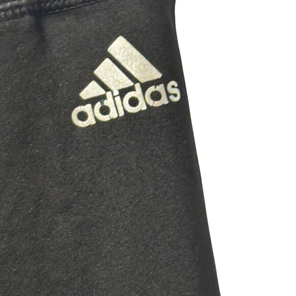 Adidas Womens Climalite Black Leggings Sz XL black women legging - Picture 3 of 12